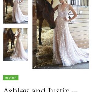 Elegant White Wedding Dress/ Prom/ Gala/ Princess